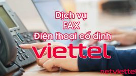 Dịch vụ Lắp đặt điện thoại cố định (để bàn), Fax Viettel