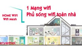 Gói cước Home Wifi  Viettel với công nghệ Wifi Mesh