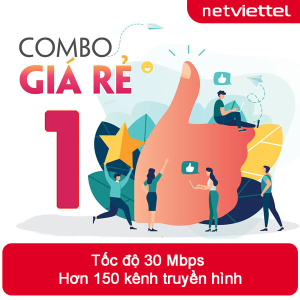 Gói Combo Net 1 (30 Mbps + 150 kênh )