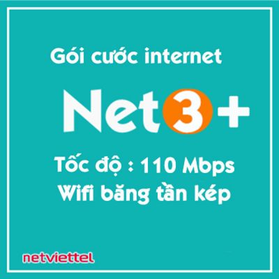 Gói Internet Net 3 Plus (110 Mbps)