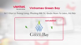 Viettel tại Vinhomes Green Bay giảm 30%
