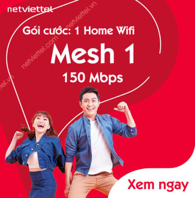 Gói lắp mạng viettel Mesh 1 (150 Mbps)
